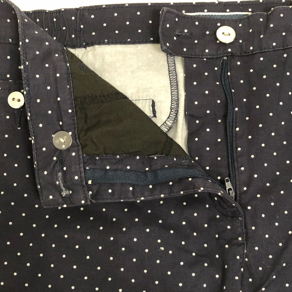 ❌SOLD❌ Karen Scott | NWT Comfort Capri Pants, Navy Blue & White Polka Dot, Sz 16 - Picture 8 of 17